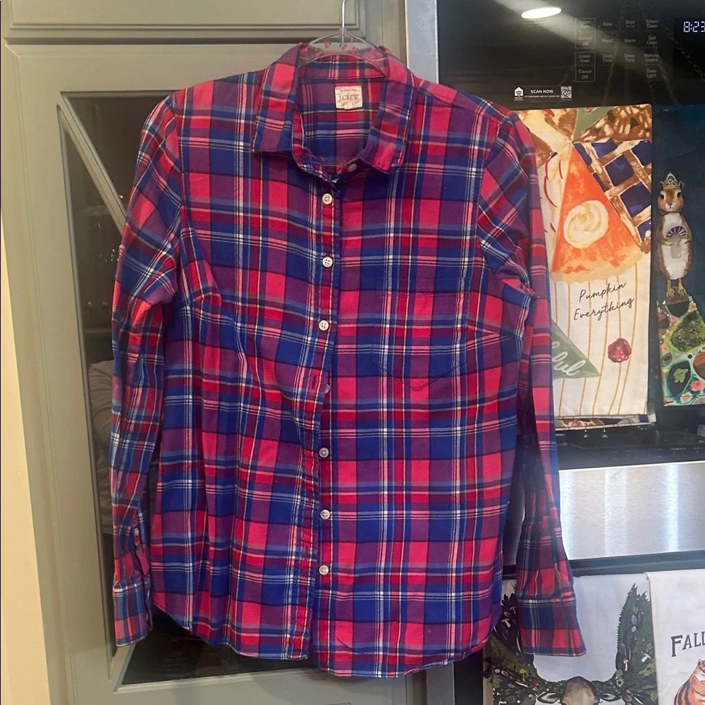 J. Crew flannel medium
